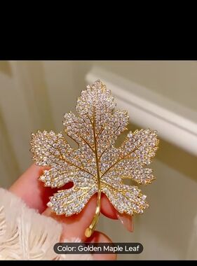 Maple Leaf Brooch